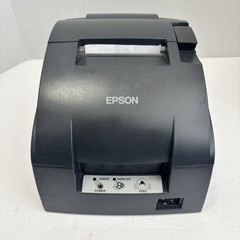 Epson TM-U220B Receipt Printer M188B with New Ribbon and Power Adapter Tested
