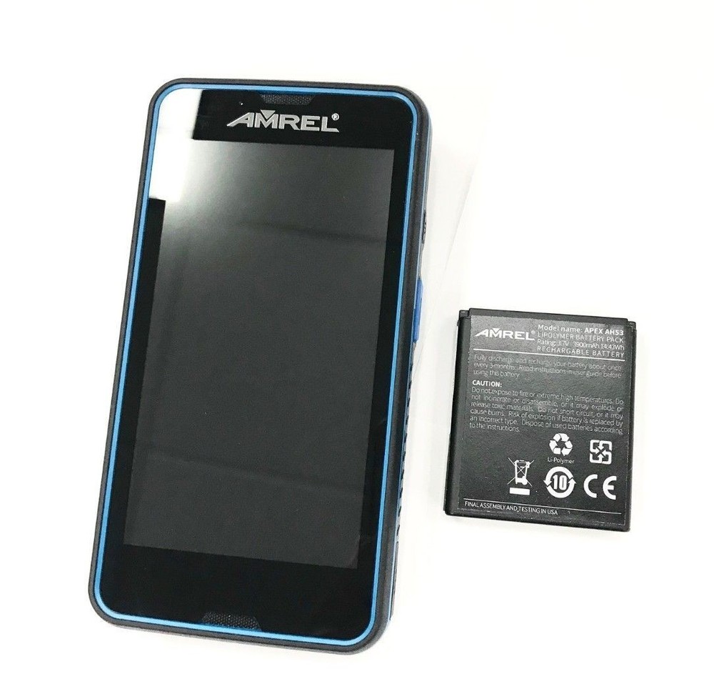 Mobile 5.3″ Android Handheld PDA with 2D Barcode Reader 