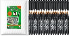 Counterfeit Money Detector Pen 50 Counterfeit Pens – Money Marker Bill Detect…