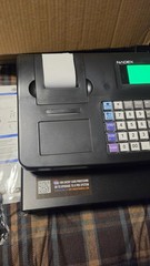 Nadex CR180 Electronic Cash Register, Steel Cash Drawer,