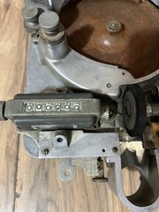 Vintage Globe Distribution Downey-Johnson Electric Coin Counter Machine