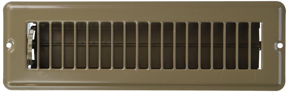 AP Products (13641 Brown 2-1/4″ x 10″ Floor Register