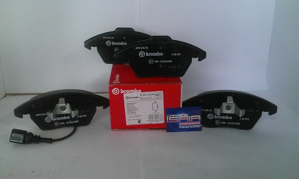 P85075 BREMBO KIT 4 PADS BRAKE SHOES ANT FOR SKODA YETI 1.6