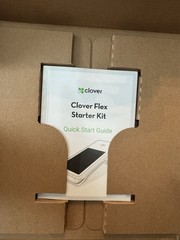 Brand New Clover Flex C401 U + Flex Starter Kit Credit Card Terminal