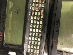 Lot of 15 LXE MX3 Terminal w/Transceiver LA4121 Untested for PARTS or REPAIR