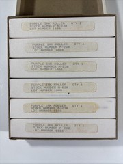 6 Lot Purple Ink Roller Tokyo Electric Company TEC MA-230 MA-290 Cash Register