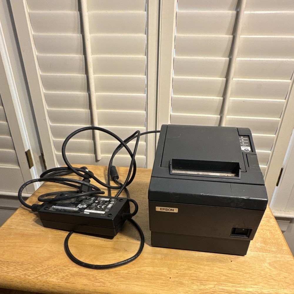 Epson TM-T88IIIP M129C Thermal POS Receipt Printer, JamFree Cutter