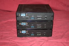 Lot of (3) DT Research Micros Oracle DT166CR Controller W/Power adapter