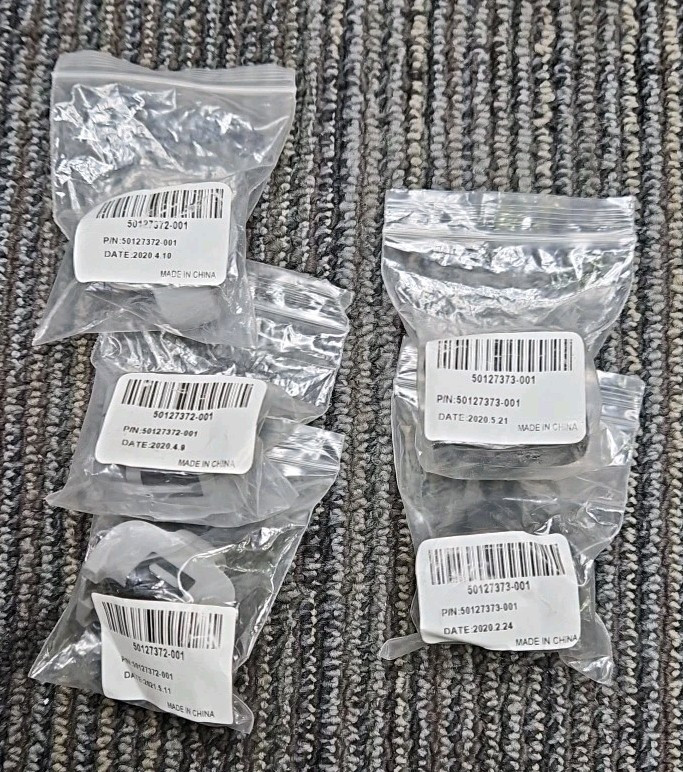 (5) Ring Scanner Replacement Finger Strap (2) 50127373-001 (3) 50127372-001