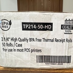 Thermal Receipt Rolls 2 1/4 X 50 – 50 Count