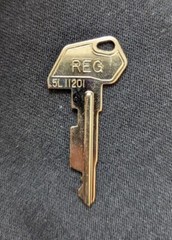 TEC Cash Register Keys – Set of 6 – S, SET, REG, MA, 21N, 205 5L11 series