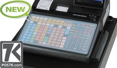 SAM4S ER 920, ER 940, SPS 320, SPS 340 Overlay Flat Keyboard Wet Cover Silicone