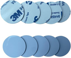 10PCS 25Mm 125Khz T5577 Rewritable RFID Coin Tag Adhesive Backed round Sticker