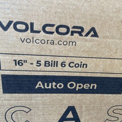 Volcora 16″ Auto Open Cash Drawer 5 Bill 6 Coin NEW