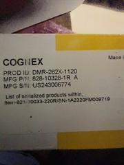 NEW COGNEX Code Reader DMR-262X-1120