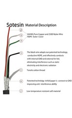 USB Cable for Datalogic Barcode Scanner, RJ45 to USB Port Scanner Cord, 3M/10FT