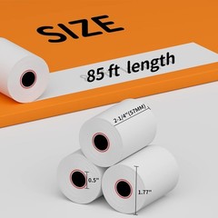 100 Rolls 2 1/4″x85′ Thermal Paper Cash Register Receipt POS Receipt Paper Roll