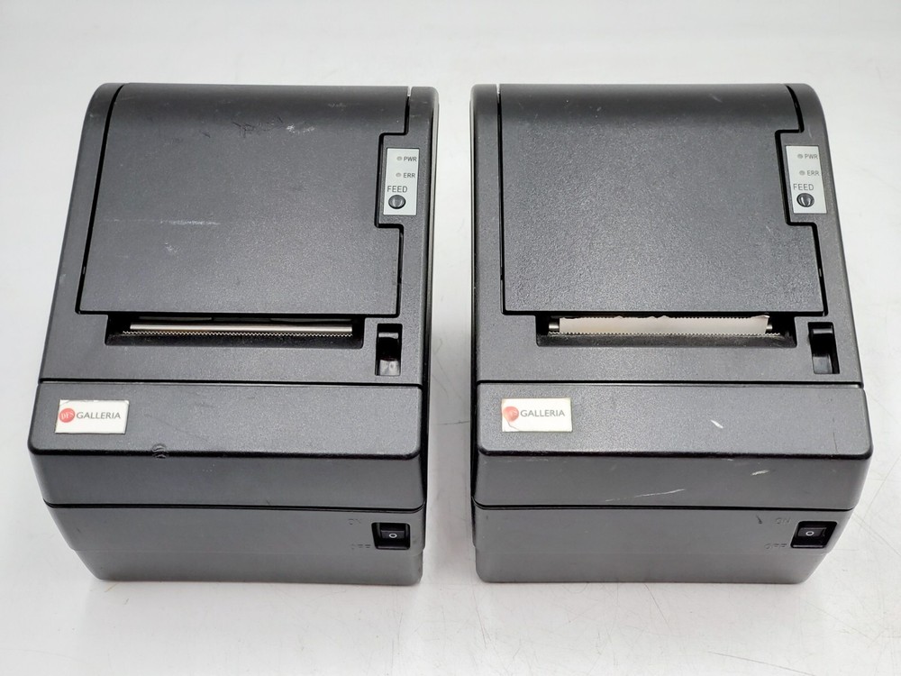 LOT OF 2 – WINCOR|NIXDORF Galleria TH200E POS Thermal Printer