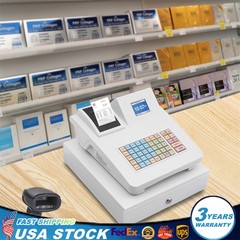Electronic Cash Register Pos System Supermarket Bar Retail Shop with Cash Drawer