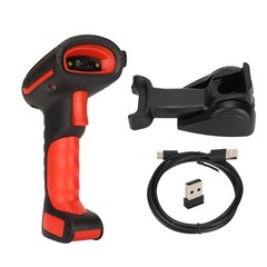 Wireless Barcode Scanner Bluetooth 2.4GHz Wireless Wired Connection Vibration