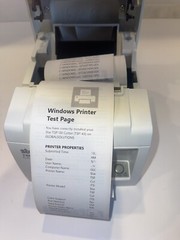 Star TSP100II Thermal POS Receipt Printer USB with Power Cord 143IIU Very Clean