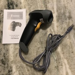 Eyoyo Wired 1D QR 2D Barcode Scanner Bar Codes Reader Image Automatic Scanning
