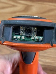 Honeywell E153740 Orange & Black Plastic Handheld Adaptus Barcode Scanner