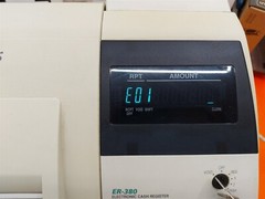 ⭐️⭐️⭐️⭐️⭐️ **DEFECTIVE** Sam4s ER-380 Commercial Grade Electronic Cash Register