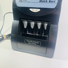 Royal Sovereign QS-1AC Quick Sort Coin Sorter Counter Machine Tested Works