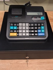 Royal 140DX Cash Management System, Register, 100% Working Order, 2 keys, Black