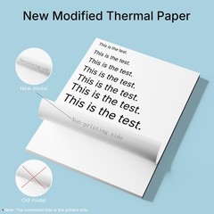 200 PCS 8.5×11 Inch Thermal Printer Paper US Letter Size Fits F81 F82 PN81