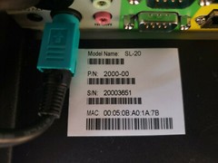 Sicom SL20 POS Terminal Register with Rear Display