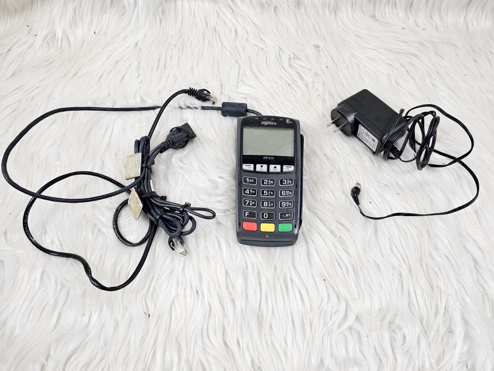 Ingenico iPP320 Pin Pad Payment Terminal Swipe Card Reader IPP320 & Power Cord