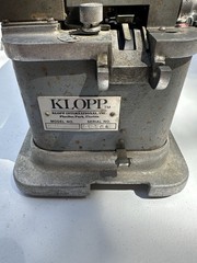 Vintage Klopp CM Hand-Crank Coin Counter – Working (Quarters Need Adjustment)