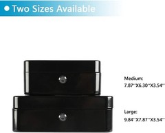 Durable Medium Cash Box with Key Lock and Removable Tray – Perfect for Home Use