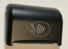 Printer Cover and Roller Assembly to Dejavoo QD4 QD2 Credit Card Machine