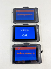 Lot of 15 Micros Oracle DT317CR Mobile POS Ruggedized Tablet With 2 Docks