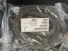 Symbol Motorola Zebra CBA-U29-C15ZAR 15ft Coiled Scanner Data USB Cable NEW