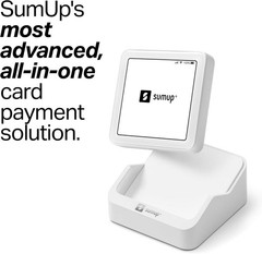 Solo Touch-Screen Payment Card Reader with Charging Station & Free Mobile Data