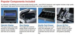 SAM4S ER-940 (FLAT Keyboard) Electronic Cash Register NEW W/ Factory Warranty