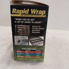 Speed Sort And Rapid Wrap Coin Sorter And Roller Set (Missing Penny Tray) #B030