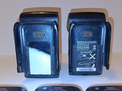 Lot 6 Bluebird EF400 Devices for Parts /Repair Two RFR900 ONE 1SC – EF400 Cradle