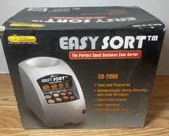 Royal Sovereign Easy Sort Coin Sorter C0-2000 Tested & Working