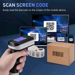 2D Barcode/QR Bar Code Scanner 2.4GHz Wireless JRHC Bluetooth Scanner Handheld
