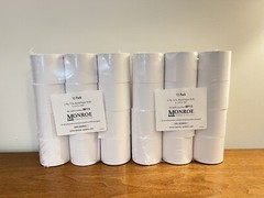 1-Ply 15 lb. Bond Paper Rolls 2-1/4″× 150’, (2) 12-Packs (24 Rolls Total)