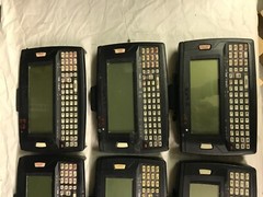Lot of 15 LXE MX3 Terminal w/Transceiver LA4121 Untested for PARTS or REPAIR