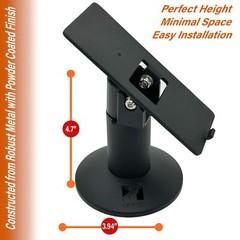 Hilipro Stand for Ingenico iPP320/350 – Sturdy Metal – 4.7″ Tall – Swivel and