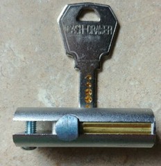 M-S 108 Lock & Dimple Key Set – Fits MS EP-125, EP-127 & NCR POS Cash Drawers