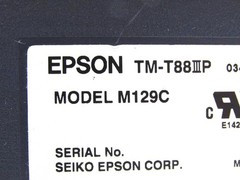 Epson TM-T88IIIP M129C Monochrome Receipt Printer | 180dpi | Usage: Unknown