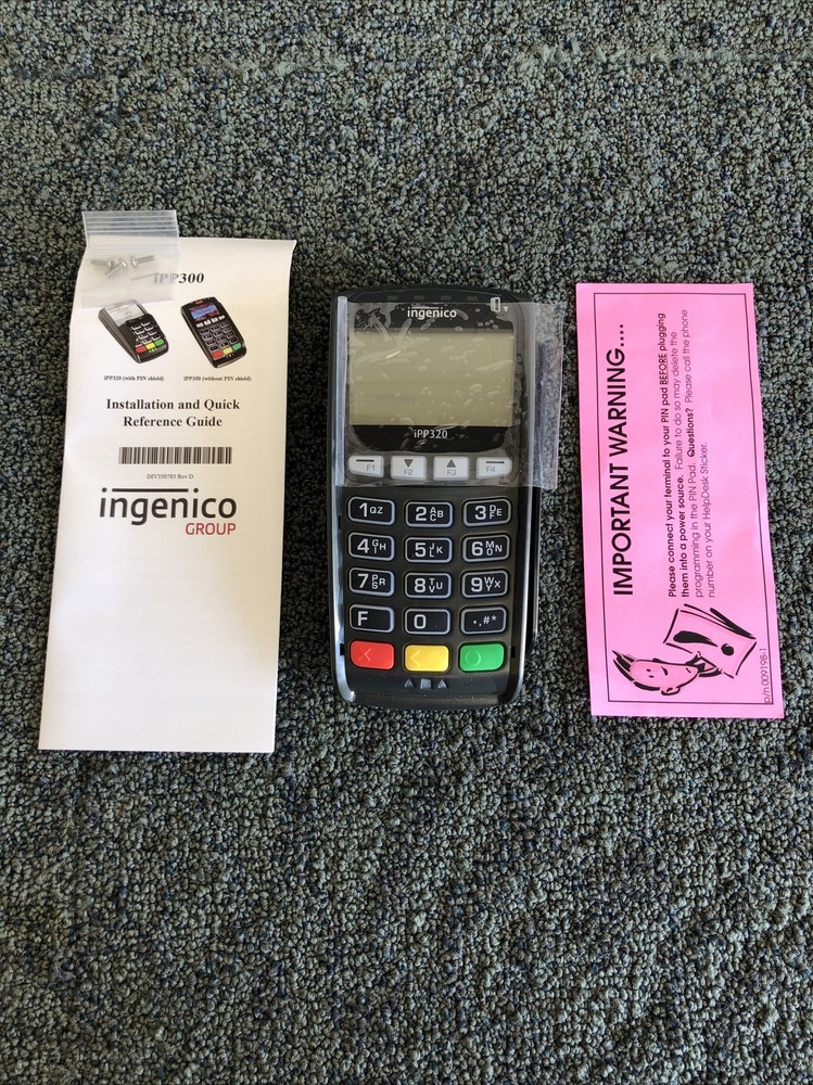 New Ingenico iPP320 Pin Pad Payment Terminal Swipe Card Reader Only